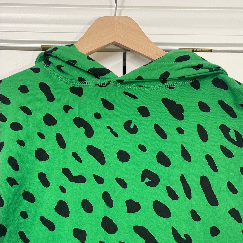 Clare V. Green Cheetah Spotted Hoodie - Picture 10 of 14